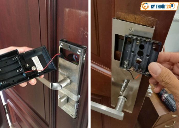 Giải pháp lắp khóa vân tay cho cửa gỗ phù hợp