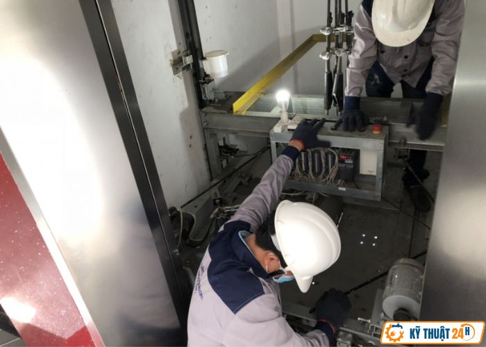 Dịch vụ sửa chữa thang máy tại Kỹ Thuật 24h