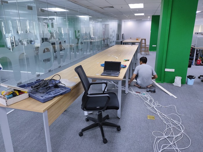 Quy trình triển khai kéo dây cáp mạng chuyên nghiệp