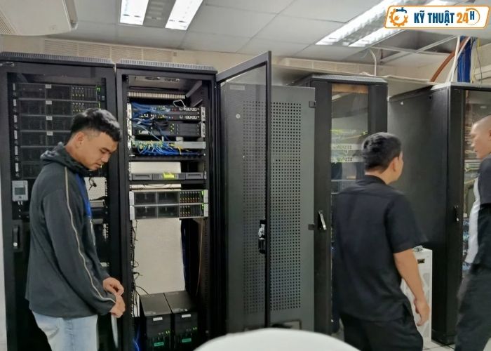 Quy trình tư vấn và thiết kế hệ thống mạng tại Kỹ thuật 24h